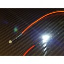 1 Stck LED 1,8 mm WEI 4,8 - 12 Volt fertig verltet Beleuchtung Car Boot Flugzeug Heli