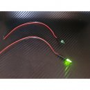 1 Stck LED 2 mm GRN 4,8 - 12 Volt fertig verltet...