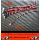 10 BLINK LED 5 mm ROT 6 - 12 Volt fertig verltet Beleuchtung RC-CAR Boot Heli