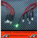 10 Stck LED 5 mm BUNT FARBWECHSEL 6 Volt fertig verltet...