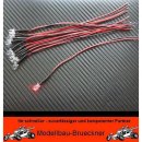 10 Stck LED 5 mm ROT 4,8 - 12 Volt fertig verltet Beleuchtung fr Ihr RC CAR FG Carson HPI Hurrax 