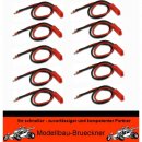 10x Anschlusskabel Akku - BEC - Stecker - 15cm...