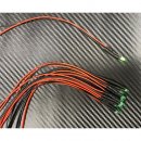 10x LED 5mm GRN gefrbt 6 - 12 Volt fertig verltet Beleuchtung RC-Boot Flugzeug