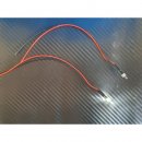 1x LED 2 mm WEISS glasklar 6-12V fertig verltet Beleuchtung Auto Boot Flugzeug