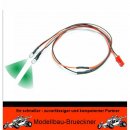 2 Stck LED 3 mm grn 5 - 10 Volt fertig verltet BEC Stecker Beleuchtung Auto Boot Heli