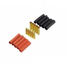 3 mm Goldkontakt 5 Paar Stecker & Buchse Losi e-Flite...
