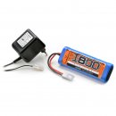 Absima NiMH Race Akku 1800mAh 7,2V Fahrakku Tamiya...