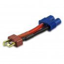 Adapter DEAN Hochstrom T-Stecker / T-Plug <=> E-flite EC3 Buchse Losi Parkzone Lipo Akku