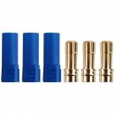 Goldkontakt XT150 3 Stecker blaues Gehuse AM-632-3BM
