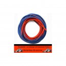 Kabel PVC-Litze 2 x 0,35 qmm, rot/blau, 1 Meter