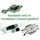 Karosserie grn und berrollkfig Sand Buggy Absima...
