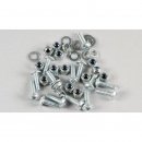 Karosserieschrauben Torx m. Stopp-Muttern, 15St.