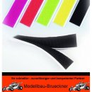 Klettband selbstklebend 25 mm 12 cm schwarz