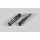 Kunst.-Strebe lang f. Stabi, 3/4mm verdreht, 2St.