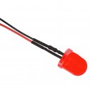 LED 10 mm ROT 4,8 - 12 Volt fertig verltet Beleuchtung...