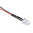 LED 10 mm WEI gefrbt 4,8-12 V fertig verltet...