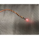 LED 5 mm ROT gefrbt 6 - 12 Volt fertig verltet...