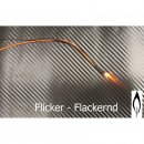 LED 5 mm ORANGE FLICKER FLACKERND 6-12 Volt...