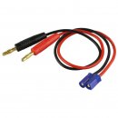 Ladekabel EC3 Stecker mit vergoldeten Bananensteckern...