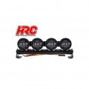 Lichtset 1/10 Monster Truck LED Dachleuchten Jeep Cover...