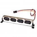 Lichtset 1/10 Monster Truck LED JR Stecker Dachleuchten...