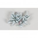 Linsen-Blechschraube mit Flansch 2,9x9,5, 15St.
