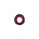 PVC-Litze 2 x 0,35 qmm, 5 Meter, rot/blau
