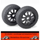 Rderset Buggy Razor 10 Speichen Dirt schwarz 1:8...