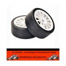Rderset RS Racing Rally Slick Felgen wei 1:8 Rder...
