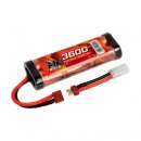 Robitronic NiMH Akku 3600mAh 7,2V Stick Race-Pack...