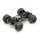 Absima RC Car Truggy Power schwarz/rot RTR 1:14 Ferngesteuertes Auto 4WD 14001