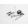 Auspuffanlage mit Dampf / Rauch und LED RC-Car 1:10  Killerbody KB48507