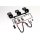 Lichtleiste mit LEDs inkl. Schrauben 15cm Beleuchtung Zubehr fr Crawler Absima 2320040
