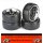 Rderset Drift LP Wabe Profil A Felgen schwarz/chrom 1:10 4 Stck 2510040