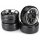 Rderset Drift LP Wabe Profil B Felgen schwarz/chrom 1:10 4 Stck 2510041