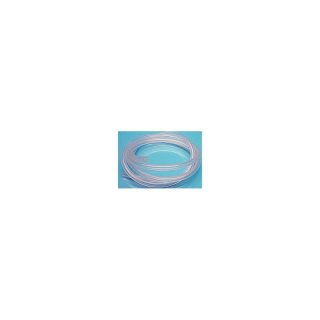 1 Meter Silikonschlauch transparent klar 2 x 6 mm