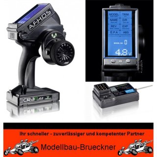 Absima 3-Kanal Car Fernsteuerung CR3P 2,4 GHz inkl. Empfnger Computerfernsteuerung