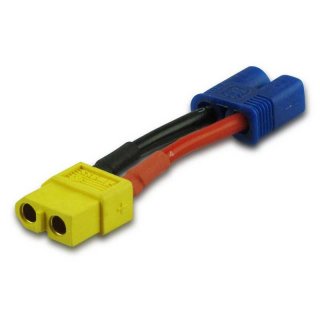 Adapter - YUKI MODEL - kompatibel mit TGY XT60 Buchse <=> E-flite EC3 Stecker