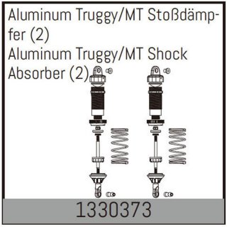 Aluminum Truggy/MT Stodmpfer (2) ASSASSIN TORCH STOKE 4S 6S 1:8 Absima 1330373