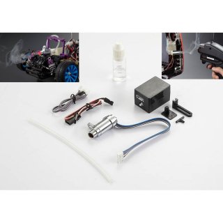Auspuffanlage mit Dampf / Rauch und LED RC-Car 1:10  Killerbody KB48507