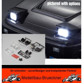 Einbauscheinwerfer fr Motorhauben (Ein- & Ausfahrbar) RC-Car Killerbody KB48353