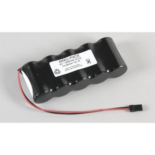 Empfngerakku NiMH 6V/2000 mAh, 1St.