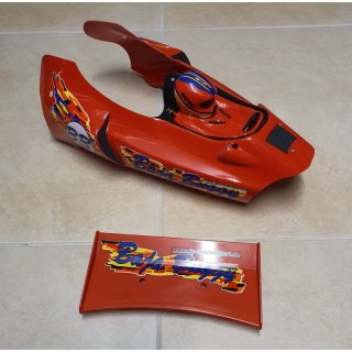 FG Karosserie Off-Road Buggy 2WD + Heckspoiler + Dekorbogen 60120/01 /02 60155