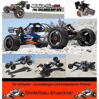 HPI Baja 5B SS Kit Karo klar Baukasten - NEUE Version 2014 - H112457