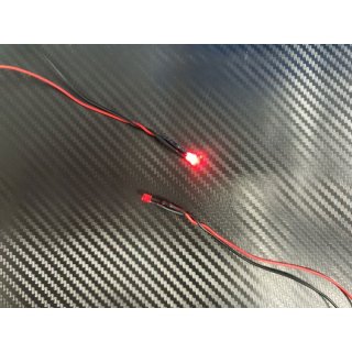 LED 2x3x4 mm ROT 6-12V fertig verltet Beleuchtung fr Ihr RC-CAR Boot Flugzeug