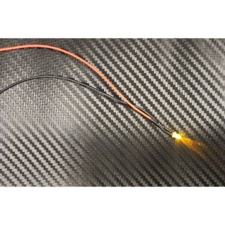 LED 3 mm GELB glasklar 6 - 12 Volt fertig verltet Beleuchtung Modelle Eisenbahn