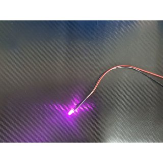 LED 3mm PINK 6 - 12 Volt Beleuchtung fertig verltet RC-Modellbau Boot Eisenbahn