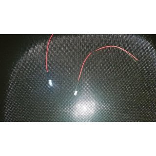 LED Beleuchtung 5 mm 6 - 12 Volt fr RC Car Boote Flugzeuge Heli 1 Stck dauer-leuchtend 5mm LED wei
