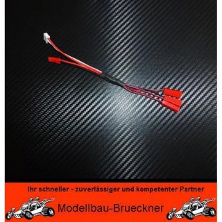 Ladekabel Ladeadapter fr 3 BEC 1S Lipo Akkus Heli Blade SR 120