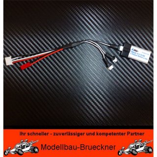 Ladekabel Ladeadapter fr 3 Blade MCP X 1 S Akku 0,25 mm BEC JST Balancer Stecker EH